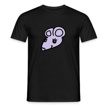 Sweet Mouse - Men's T-Shirt - black - Front - AI Model Male 178 light (178cm)
