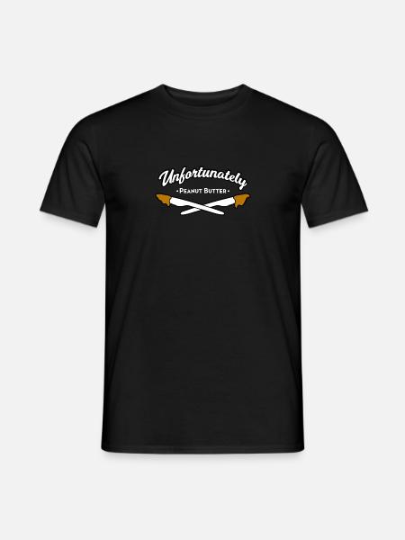 Malheureusement - T-shirt homme - noir