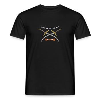 Ninja - Männer T-Shirt - Schwarz - Vorne - AI Model Male 178 light (178cm)