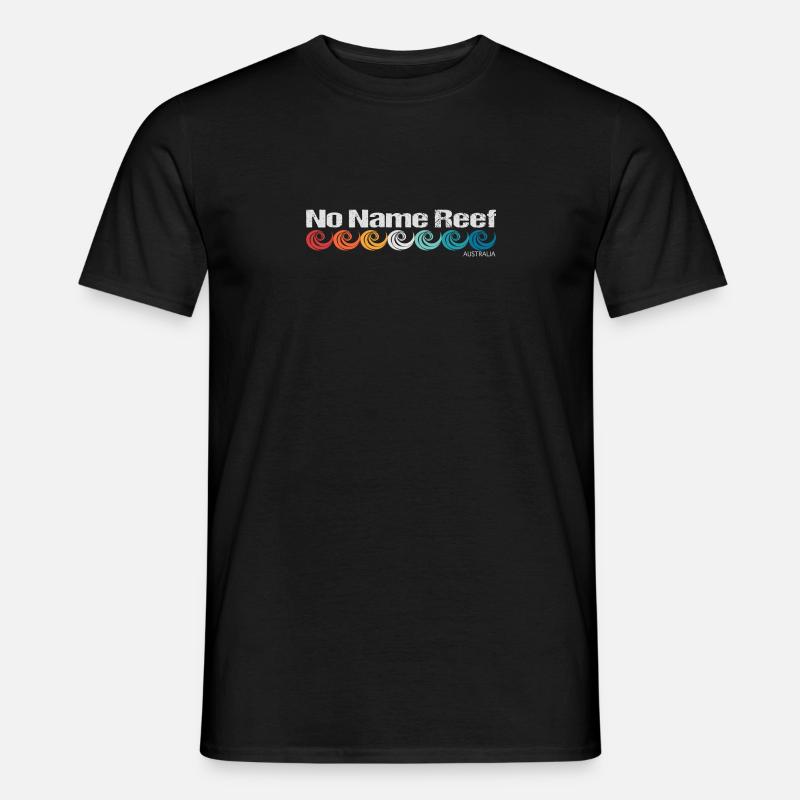 No Name Reef - Männer T-Shirt - Schwarz