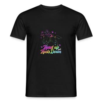 Dressage Dressage Cheval Dressage Cavalier - T-shirt homme - noir - Devant - AI Model Male 178 light (178cm)