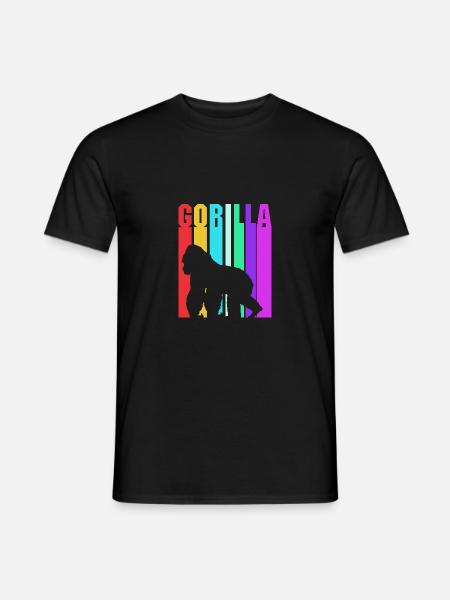 Gorilla - Men's T-Shirt - black
