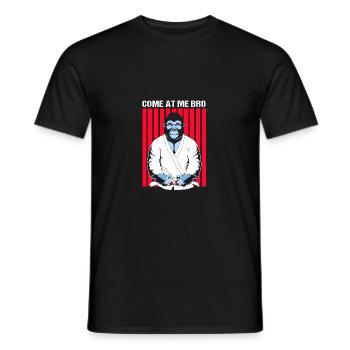 Gorilla - Men's T-Shirt - black - Front - AI Model Male 178 light (178cm)