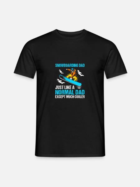 Snowboard Snowboarding Snowboard Holidays Snowboarders - Men's T-Shirt - black