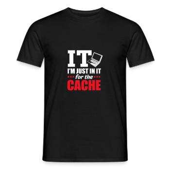 Assistance technique - T-shirt homme - noir - Devant - AI Model Male 178 light (178cm)