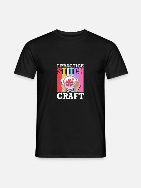Croix - T-shirt homme - noir