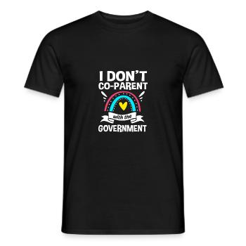 Crunchy Mom - Men's T-Shirt - black - Front - AI Model Male 178 light (178cm)