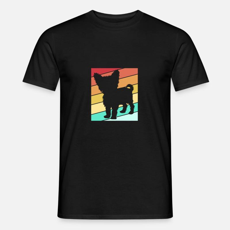 Yorkshire Terrier - Männer T-Shirt - Schwarz