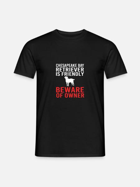 Chesapeake Bay Retriever - Männer T-Shirt - Schwarz