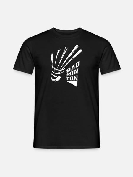 badminton - Men's T-Shirt - black