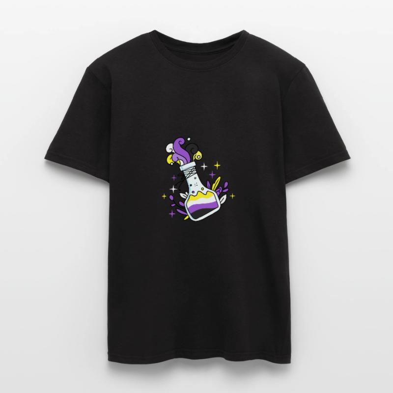 Nonbinary Pride Zaubertrank Nonbinary Pride Männer T-Shirt