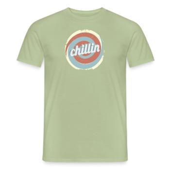 Casual Chillin T-Shirt - Men's T-Shirt - sage - Front - AI Model Male 178 light (178cm)