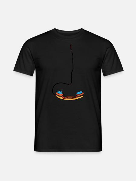 Telephone - Men's T-Shirt - black
