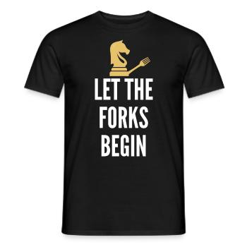 Chess Gift Meme Trend Queens Gambit - Men's T-Shirt - black - Front - AI Model Male 178 light (178cm)