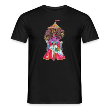 Madame Loyale - T-shirt homme - noir - Devant - AI Model Male 178 light (178cm)