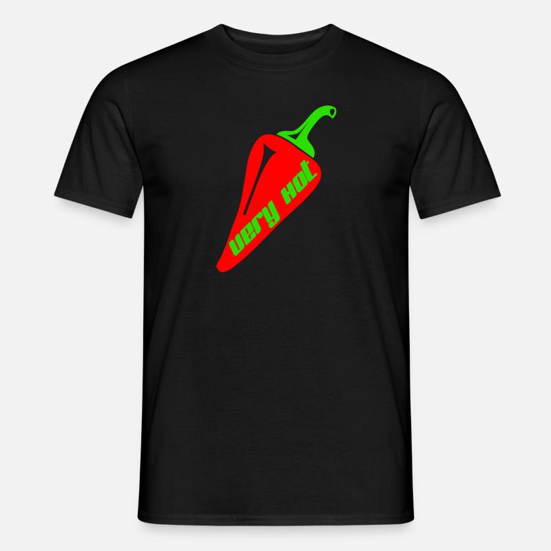 hot - Männer T-Shirt - Schwarz