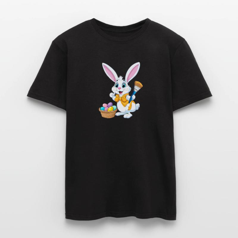 Easter bunny with Easter eggs Men's T-Shirt