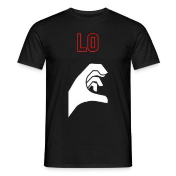 Pärchen Love Geschenk Valentinstag Partnerlook - Männer T-Shirt - Schwarz - Vorne - AI Model Male 178 light (178cm)