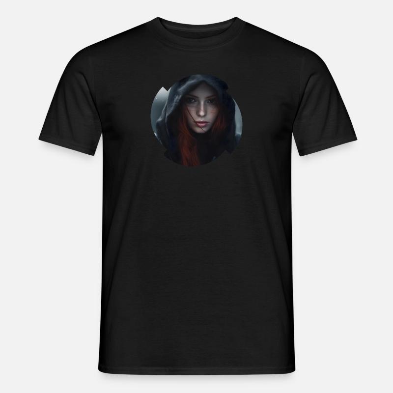 Weiblicher Ninja Neuzeit #3 - Männer T-Shirt - Schwarz