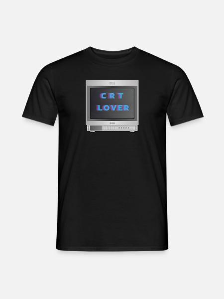 PVM Design - CRT Lover - Men's T-Shirt - black