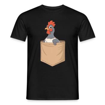 Auerhahn - Männer T-Shirt - Schwarz - Vorne - AI Model Male 178 light (178cm)