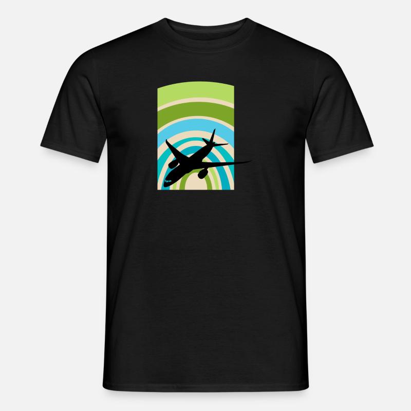 Luftfahrt Flugzeug - Männer T-Shirt - undefined