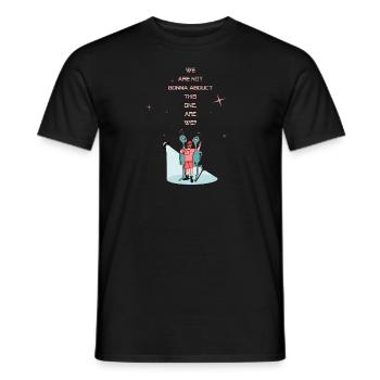 Rencontres extraterrestres - T-shirt homme - noir - Devant - AI Model Male 178 light (178cm)