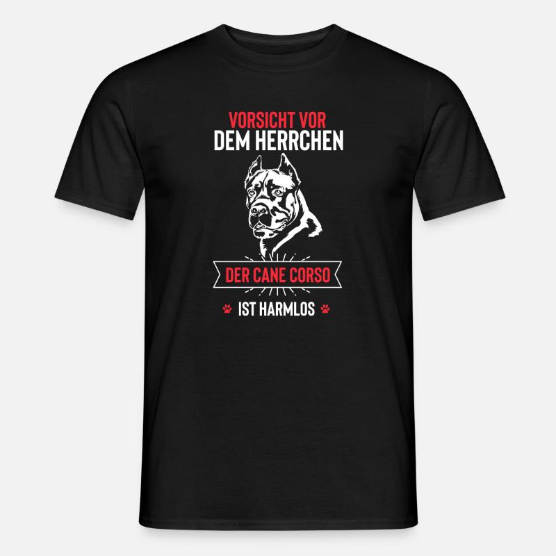 Cane Corso - Männer T-Shirt - Schwarz