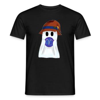 Astrologischer Widder Tierkreiszeichnertop - Männer T-Shirt - Schwarz - Vorne - AI Model Male 178 light (178cm)