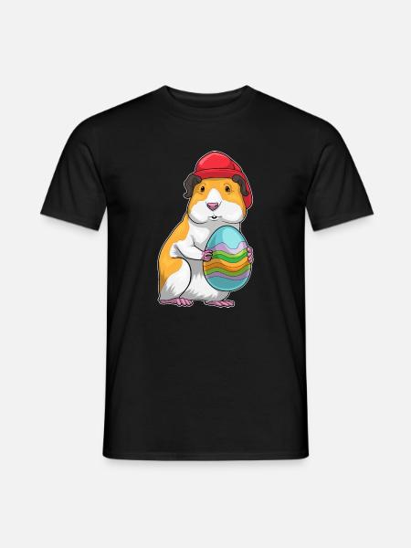 Guinea Pig Easter Fire Brigade - Men's T-Shirt - black
