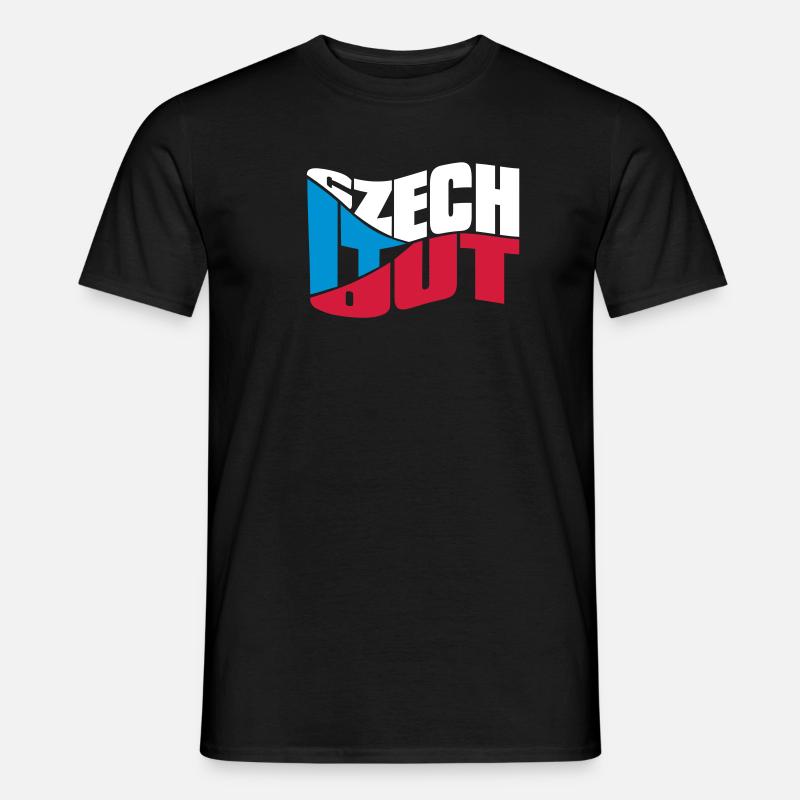 chech - Männer T-Shirt - Schwarz
