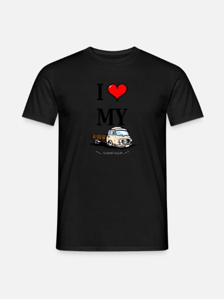 I LOVE MY B1000 - Männer T-Shirt - Schwarz