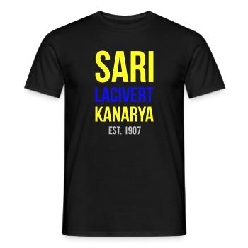 Kanarya - Männer T-Shirt - Schwarz - Vorne - AI Model Male 178 light (178cm)
