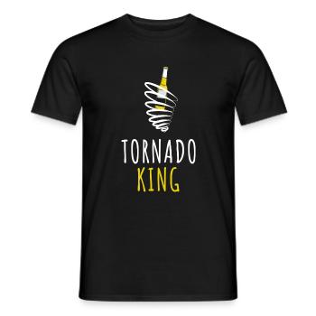 Tornado entzünden Mallorca Bier - Männer T-Shirt - Schwarz - Vorne - AI Model Male 178 light (178cm)