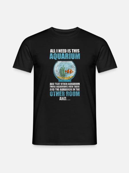 Fish Fish Friends Fish Lovers - Men's T-Shirt - black