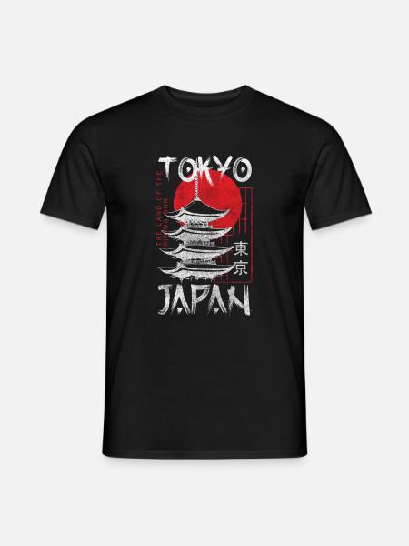 Tokyo Art Samurai Tokyo - Men's T-Shirt - black