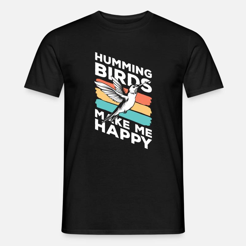 Vogel Bunt Mindtopia Diversity - Männer T-Shirt - Schwarz