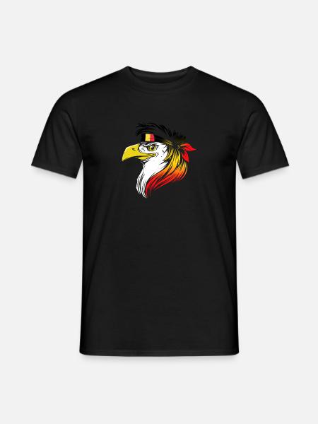Belgien - Männer T-Shirt - Schwarz
