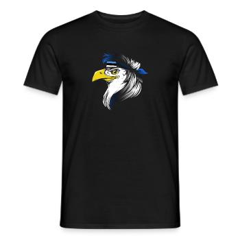 Estonia - Men's T-Shirt - black - Front - AI Model Male 178 light (178cm)