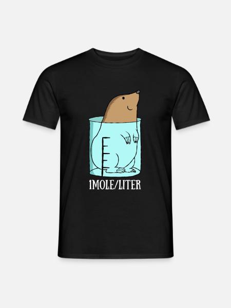chimie - T-shirt homme - noir