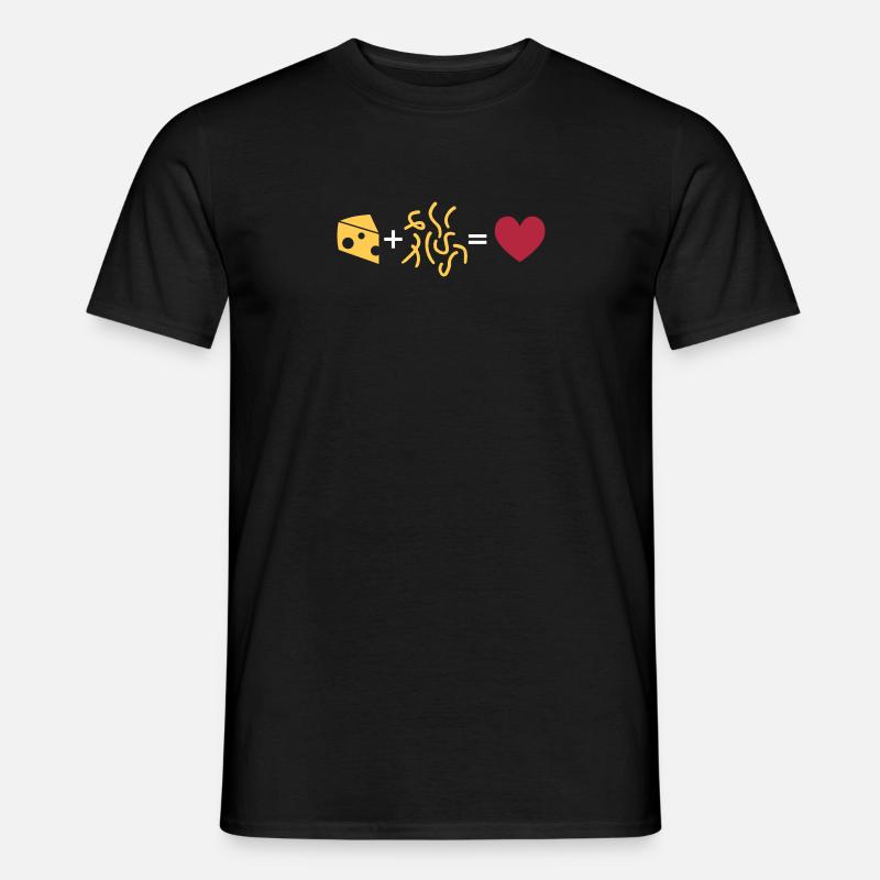 Kässpätzle - Männer T-Shirt - Schwarz