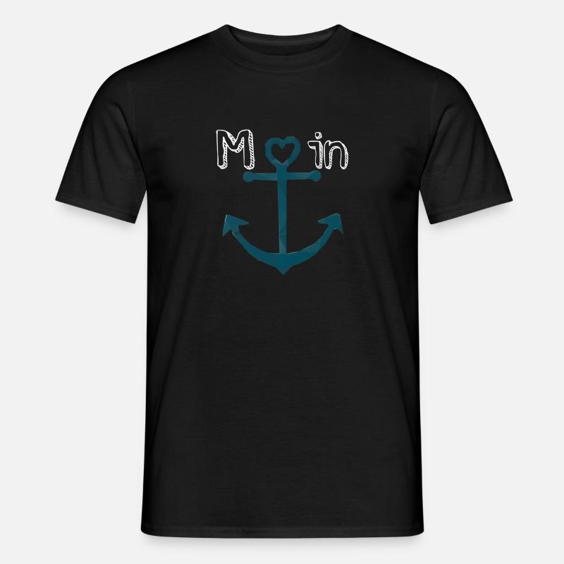 moin - Männer T-Shirt - Schwarz