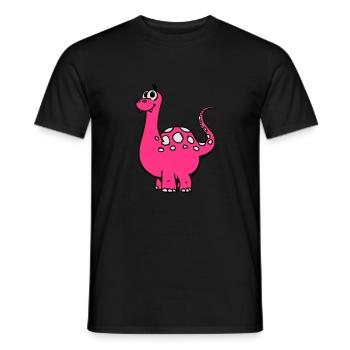 Dino 3c - Männer T-Shirt - Schwarz - Vorne - AI Model Male 178 light (178cm)