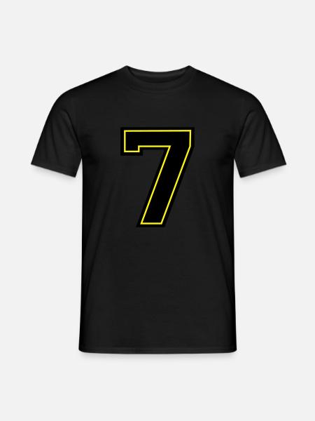 7 - T-shirt homme - noir
