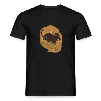 A degu - Men's T-Shirt - black - Front - AI Model Male 178 light (178cm)