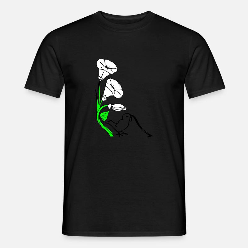 Wurm - Männer T-Shirt - Schwarz