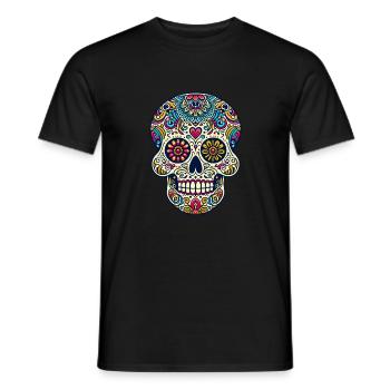 Vibrant Spirit - Men's T-Shirt - black - Front - AI Model Male 178 light (178cm)