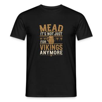 Passion for mead – A timeless pleasure - Men's T-Shirt - black - Front - AI Model Male 178 light (178cm)