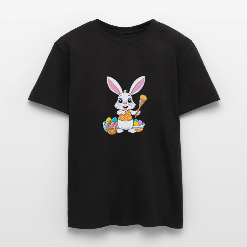 Easter bunny with Easter eggs Men's T-Shirt