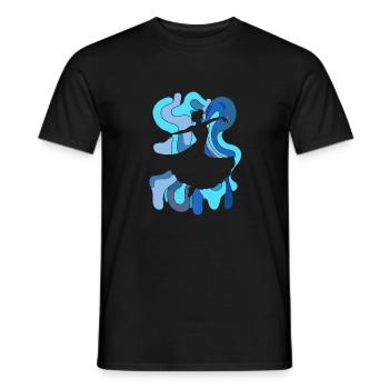 École de danse Foxtrot - T-shirt homme - noir - Devant - AI Model Male 178 light (178cm)